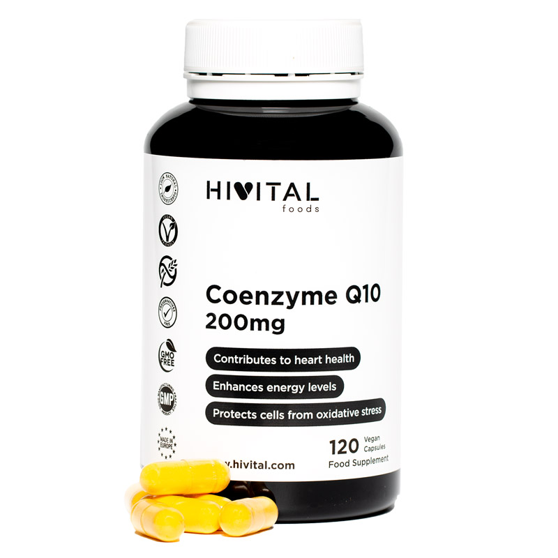 Coenzima Q10 200 mg Hivital